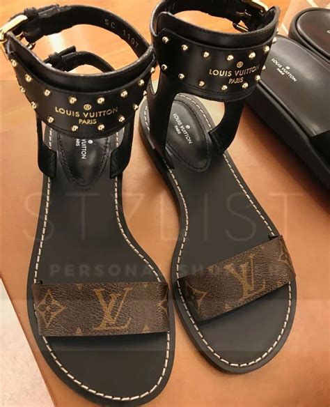 lv sandalen damen|Designer Sandals for Women .